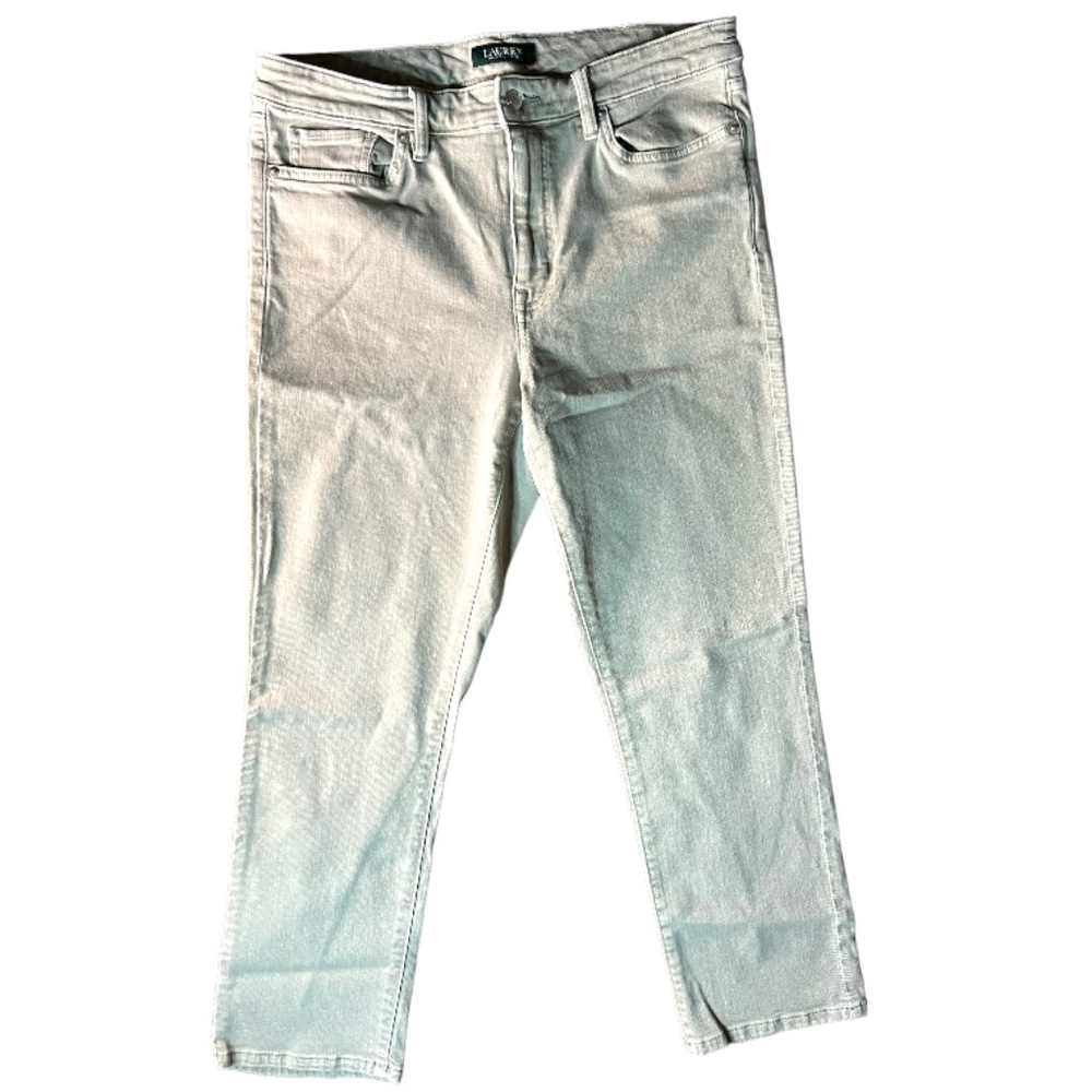 Ralph Lauren Premier Straight Cropped Jeans - Picture 5 of 6